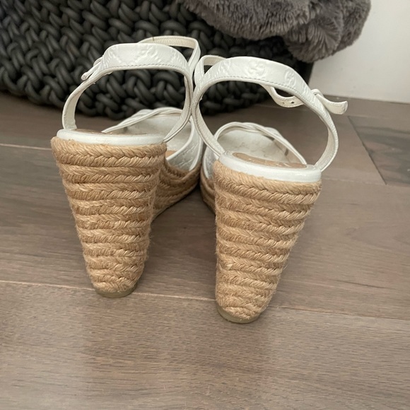 Gucci Wedges White, Size 39 - Picture 3 of 8